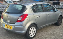 
										Silver Vauxhall Corsa 2011 full									